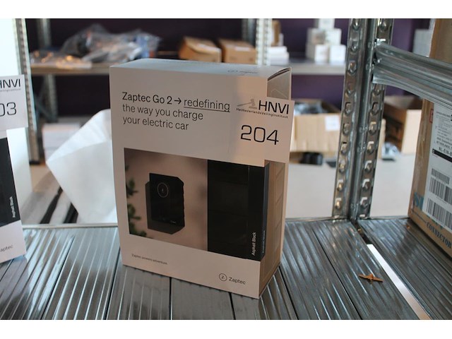 Autolader zaptec go 2 asphalt black. - afbeelding 1 van  3