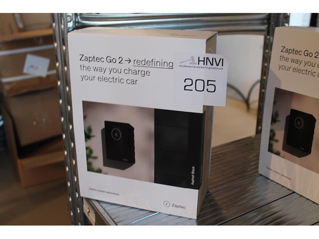 Autolader zaptec go 2 asphalt black. - afbeelding 1 van  3