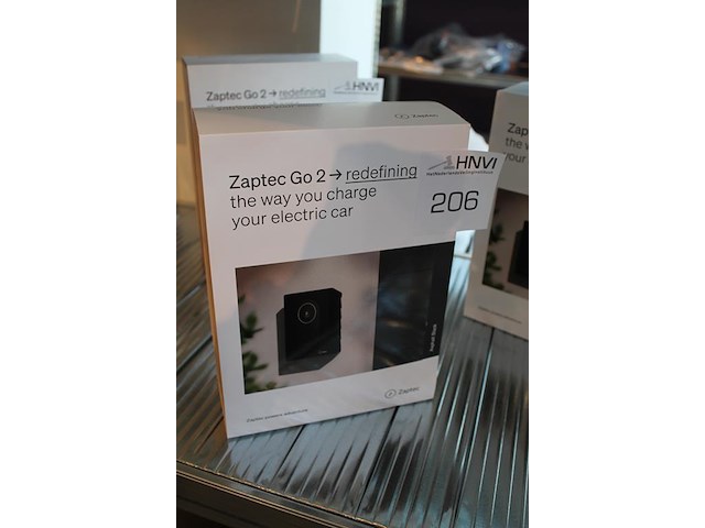 Autolader zaptec go 2 asphalt black. - afbeelding 2 van  3