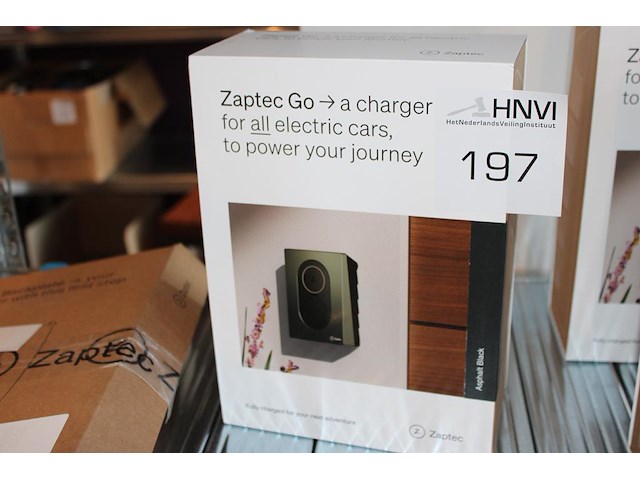 Autolader zaptec go asphalt black. - afbeelding 1 van  3