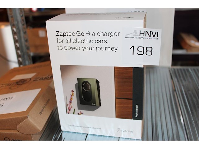 Autolader zaptec go asphalt black. - afbeelding 1 van  3