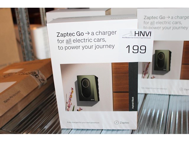 Autolader zaptec go asphalt black. - afbeelding 1 van  3