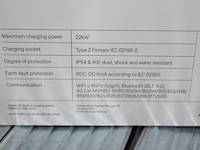 Autolader zaptec go asphalt black. - afbeelding 3 van  3