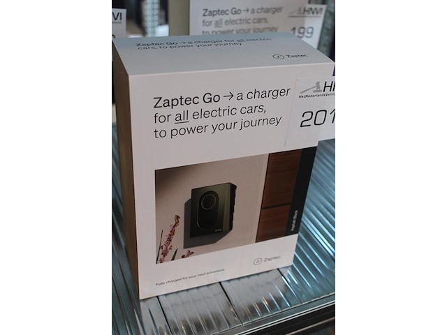 Autolader zaptec go asphalt black. - afbeelding 2 van  3