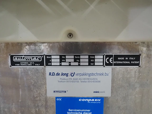 Automac s.p.a. - afbeelding 3 van  12