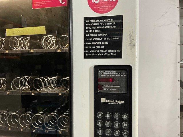 Automatic products snoep en drankautomaat - afbeelding 11 van  15