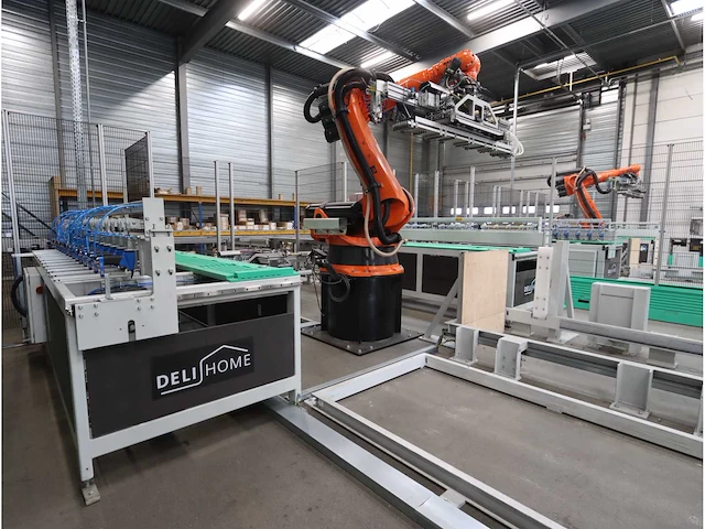 Automatische akoestisch paneel productie en verpakkingslijn - afbeelding 1 van  57