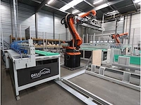 Automatische akoestisch paneel productie en verpakkingslijn