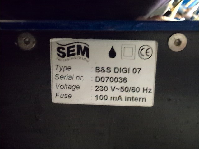 Automatische doseer- en regelunit, sem, semcontrol 2000, 2010 - afbeelding 7 van  9