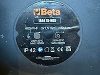 Automatische elektrische kabelhaspel, beta, 1844 15-h05, zwart/oranje, type 1844 15-h05 | 230 v | ip42 | wandmontage - afbeelding 3 van  3