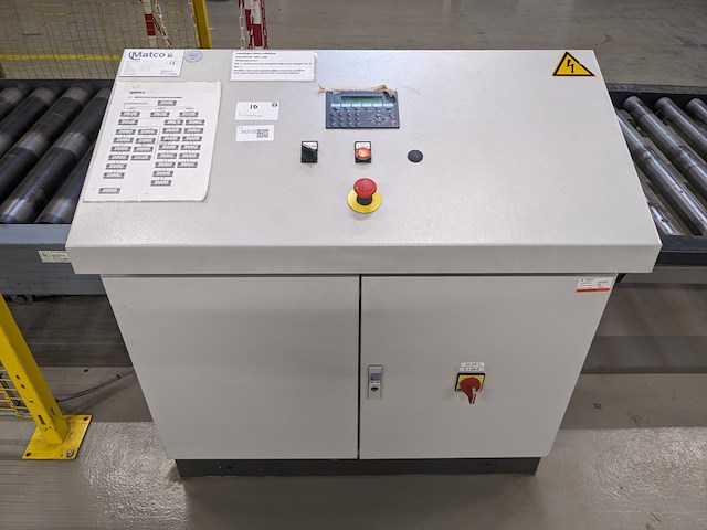 Automatische foliewikkelaar, matco, a-900-aw, geel / blauw, 2006 - afbeelding 3 van  20