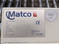Automatische foliewikkelaar, matco, a-900-aw, geel / blauw, 2006 - afbeelding 5 van  20