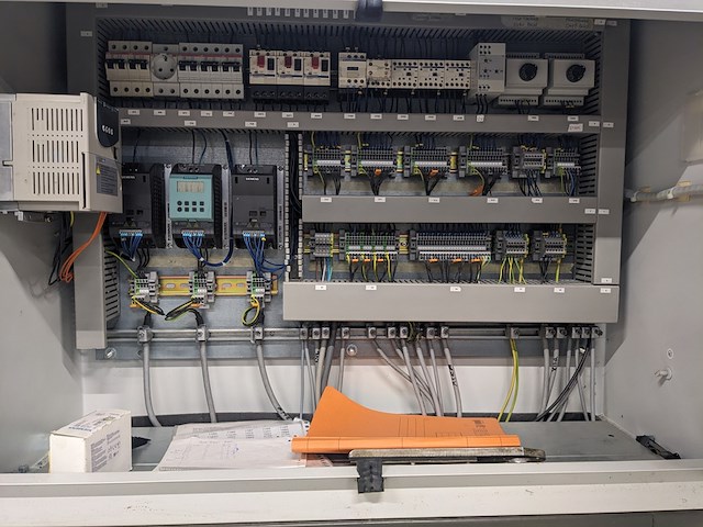 Automatische foliewikkelaar, matco, a-900-aw, geel / blauw, 2006 - afbeelding 6 van  20