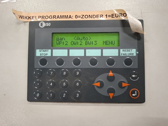 Automatische foliewikkelaar, matco, a-900-aw, geel / blauw, 2006 - afbeelding 11 van  20