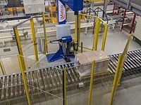 Automatische foliewikkelaar, matco, a-900-aw, geel / blauw, 2006 - afbeelding 1 van  20