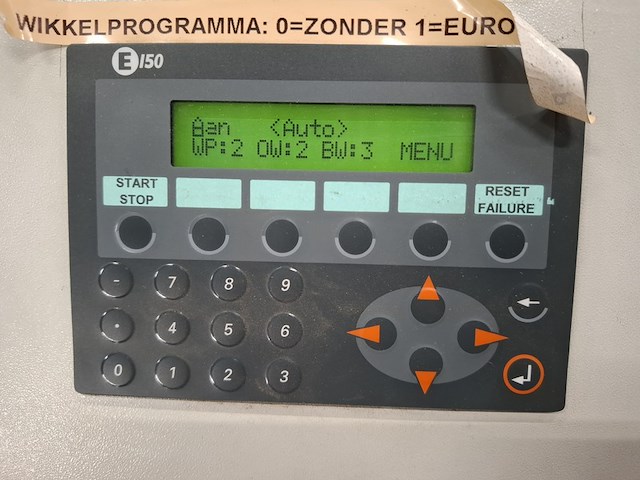 Automatische foliewikkelaar, matco, a-900-aw, geel / blauw, 2006 - afbeelding 13 van  20