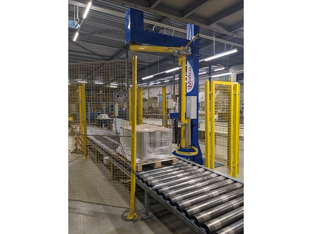 Automatische foliewikkelaar, matco, a-900-aw, geel / blauw, 2006 - afbeelding 18 van  20