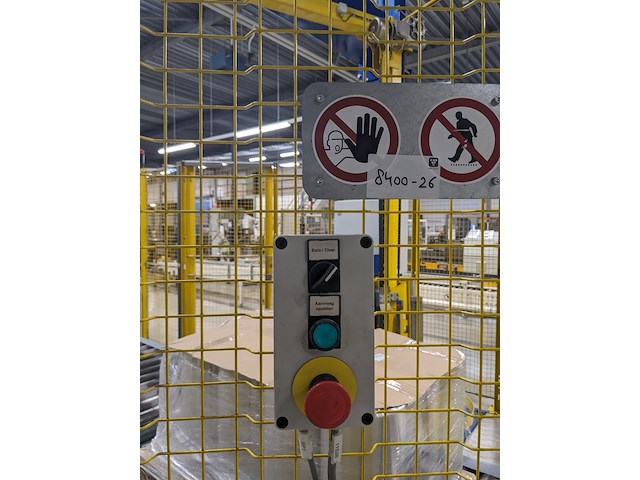 Automatische foliewikkelaar, matco, a-900-aw, geel / blauw, 2006 - afbeelding 20 van  20