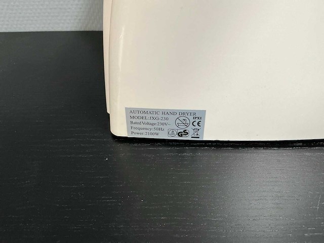 Automatische hand droger - jxg-230 - afbeelding 8 van  8