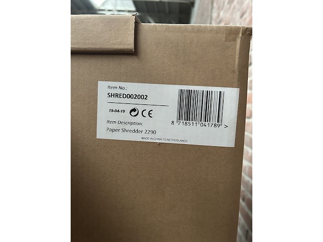 Automatische papierversnipperaar 53 liter sam creative, shred002002 ps2290 - afbeelding 4 van  4