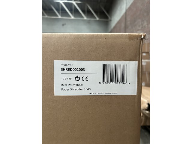 Automatische papierversnipperaar 80 liter sam creative, shred002003 ps3640 - afbeelding 3 van  3