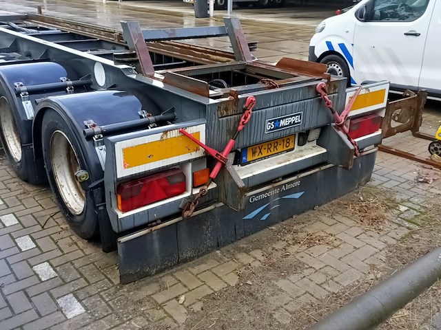Autonome aanhangwagen - container carrier, gs meppel, ac-2800 r, 2007 - afbeelding 9 van  13
