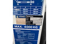 Autop stenhoj - 4 koloms hefbrug 4000kg - afbeelding 5 van  6