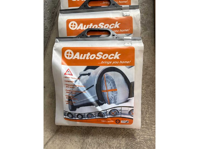 Autosock sneeuwketting/socks partij van 284 stuks velg - afbeelding 5 van  28