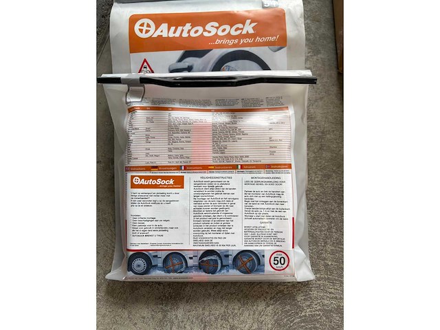 Autosock sneeuwketting/socks partij van 284 stuks velg - afbeelding 16 van  28