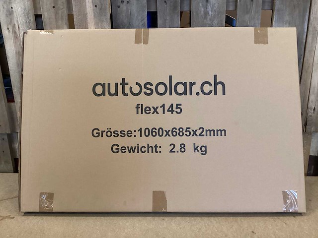 Autosolar - flex mono - solar panel - afbeelding 1 van  3