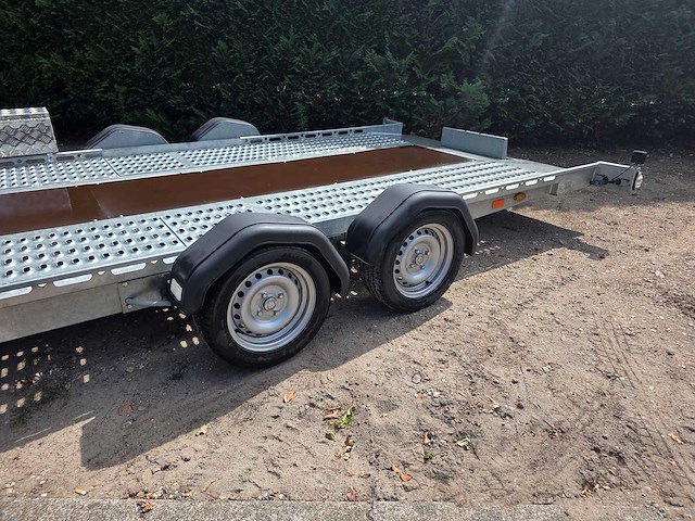 Autotransporter - luchtgeveerd unsiing - tohaco lookalike - 2024 - aanhangwagen - 2700kg - lier 2000 kg - afbeelding 3 van  19