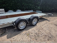 Autotransporter - luchtgeveerd unsiing - tohaco lookalike - 2024 - aanhangwagen - 2700kg - lier 2000 kg - afbeelding 3 van  19