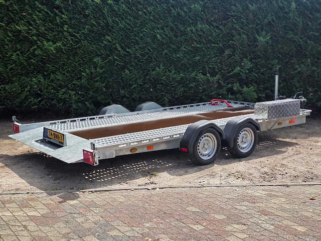 Autotransporter - luchtgeveerd unsiing - tohaco lookalike - 2024 - aanhangwagen - 2700kg - lier 2000 kg - afbeelding 4 van  19