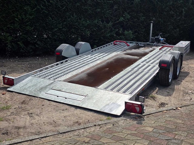 Autotransporter - luchtgeveerd unsiing - tohaco lookalike - 2024 - aanhangwagen - 2700kg - lier 2000 kg - afbeelding 6 van  19