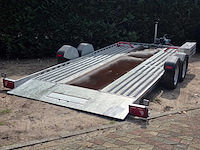Autotransporter - luchtgeveerd unsiing - tohaco lookalike - 2024 - aanhangwagen - 2700kg - lier 2000 kg - afbeelding 6 van  19