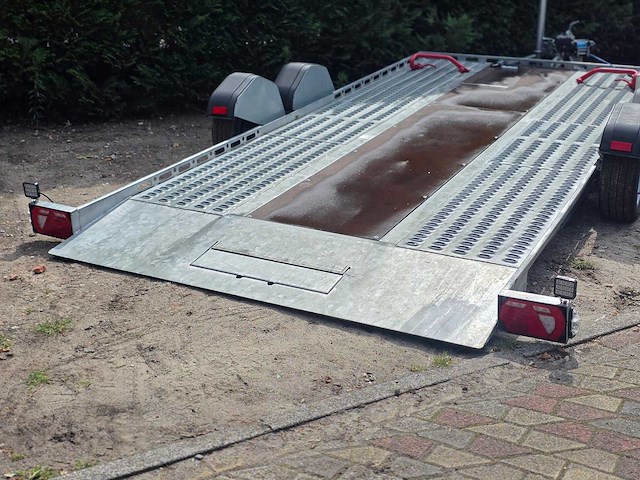 Autotransporter - luchtgeveerd unsiing - tohaco lookalike - 2024 - aanhangwagen - 2700kg - lier 2000 kg - afbeelding 7 van  19