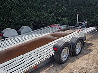 Autotransporter - luchtgeveerd unsiing - tohaco lookalike - 2024 - aanhangwagen - 2700kg - lier 2000 kg - afbeelding 8 van  19