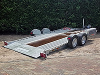 Autotransporter - luchtgeveerd unsiing - tohaco lookalike - 2024 - aanhangwagen - 2700kg - lier 2000 kg - afbeelding 1 van  19