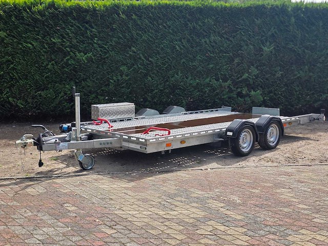 Autotransporter - luchtgeveerd unsiing - tohaco lookalike - 2024 - aanhangwagen - 2700kg - lier 2000 kg - afbeelding 12 van  19
