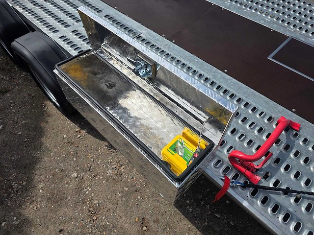 Autotransporter - luchtgeveerd unsiing - tohaco lookalike - 2024 - aanhangwagen - 2700kg - lier 2000 kg - afbeelding 19 van  19