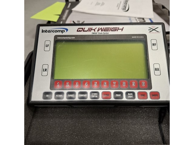 Autoweeg systeem, intercomp, 170126-w, sw650 - afbeelding 4 van  11