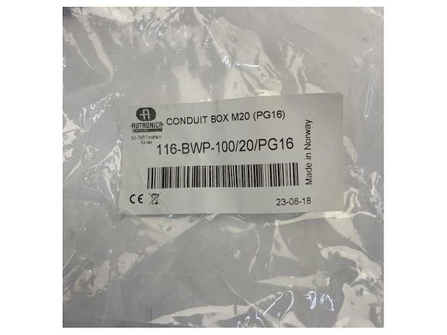 Autronica m20 leidingdoos 116-bwp-100 20 pg16 - afbeelding 4 van  4
