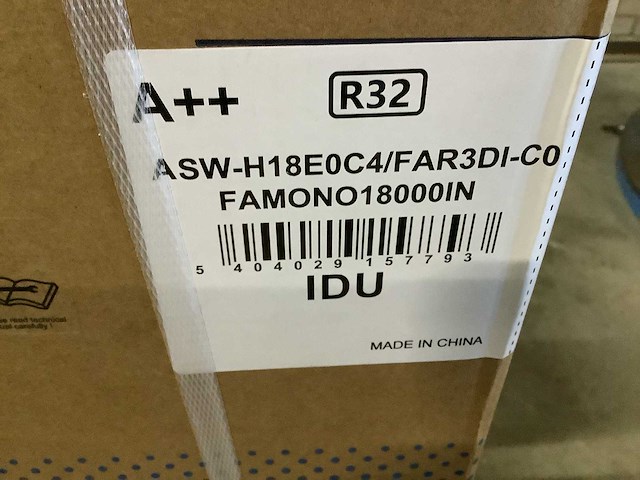 Aux - airconditioning 5 kw - afbeelding 4 van  6