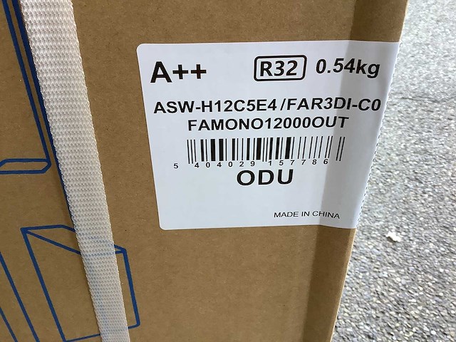Aux - airconditioning binnen- en buitenunit - afbeelding 5 van  6