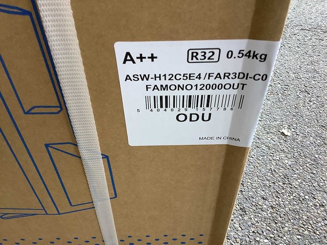 Aux - airconditioning binnen- en buitenunit - afbeelding 5 van  6