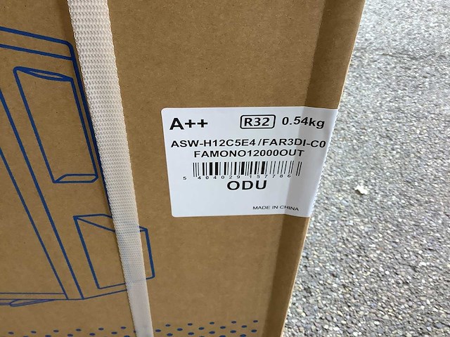 Aux - airconditioning binnen- en buitenunit - afbeelding 5 van  6