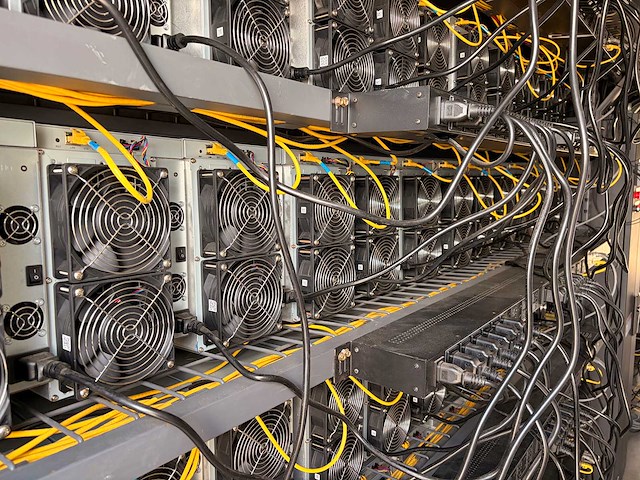 Avalon 40ft bitcoin crypto mining box complete with cables - afbeelding 12 van  12