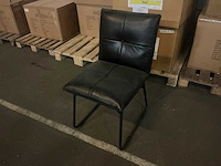 Avanti antra 12-zwart/noir eetkamerstoel (6x) - afbeelding 1 van  5