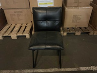 Avanti antra 12-zwart/noir eetkamerstoel (6x) - afbeelding 2 van  5