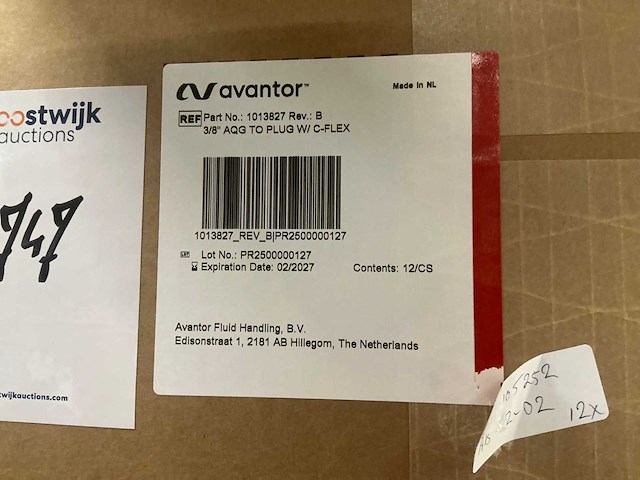 Avantor 3/8" aqg naar plu w/c flex en 3/8" y ontwerp batch slang - afbeelding 6 van  9